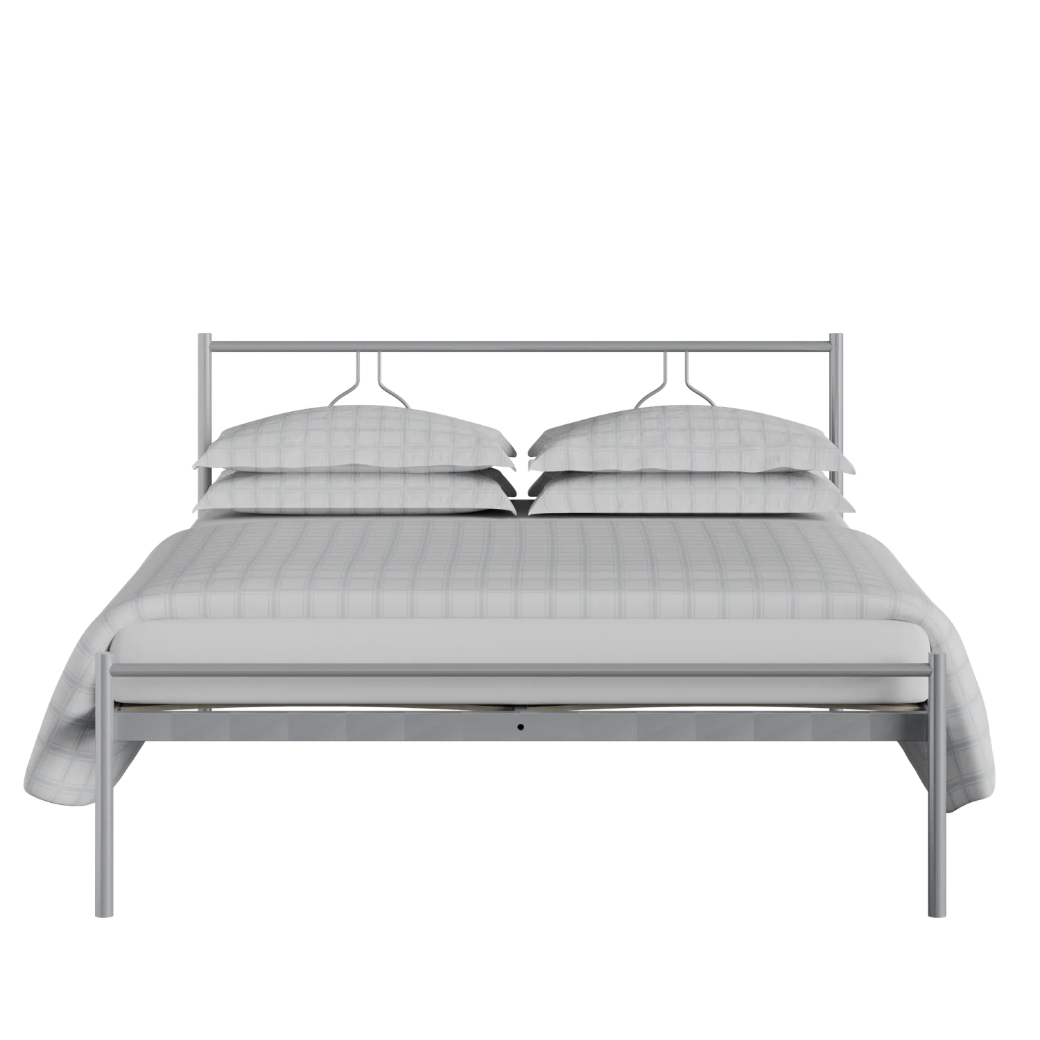 Meiji iron/metal bed in silver