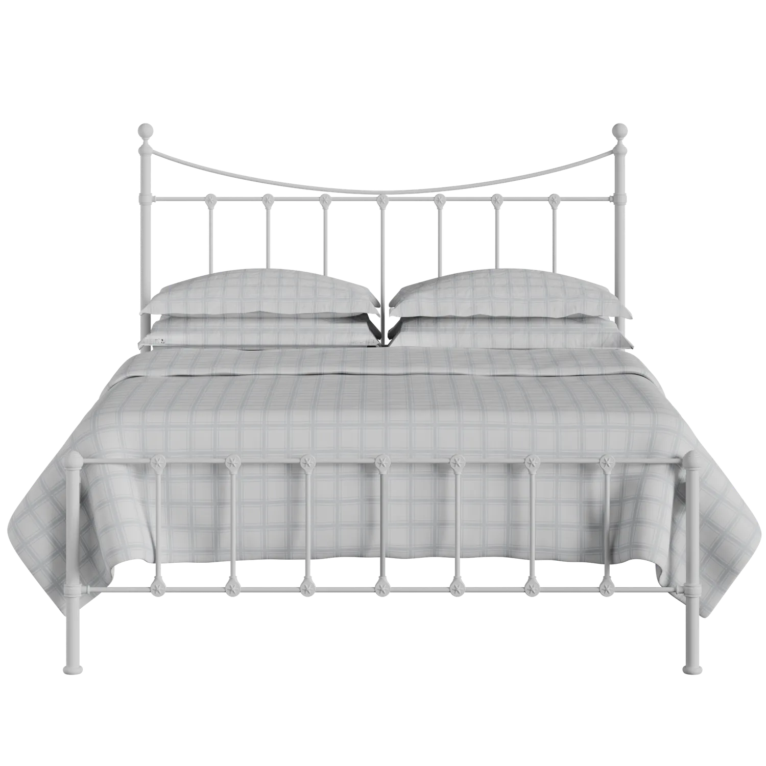 Olivia ijzeren bed in wit