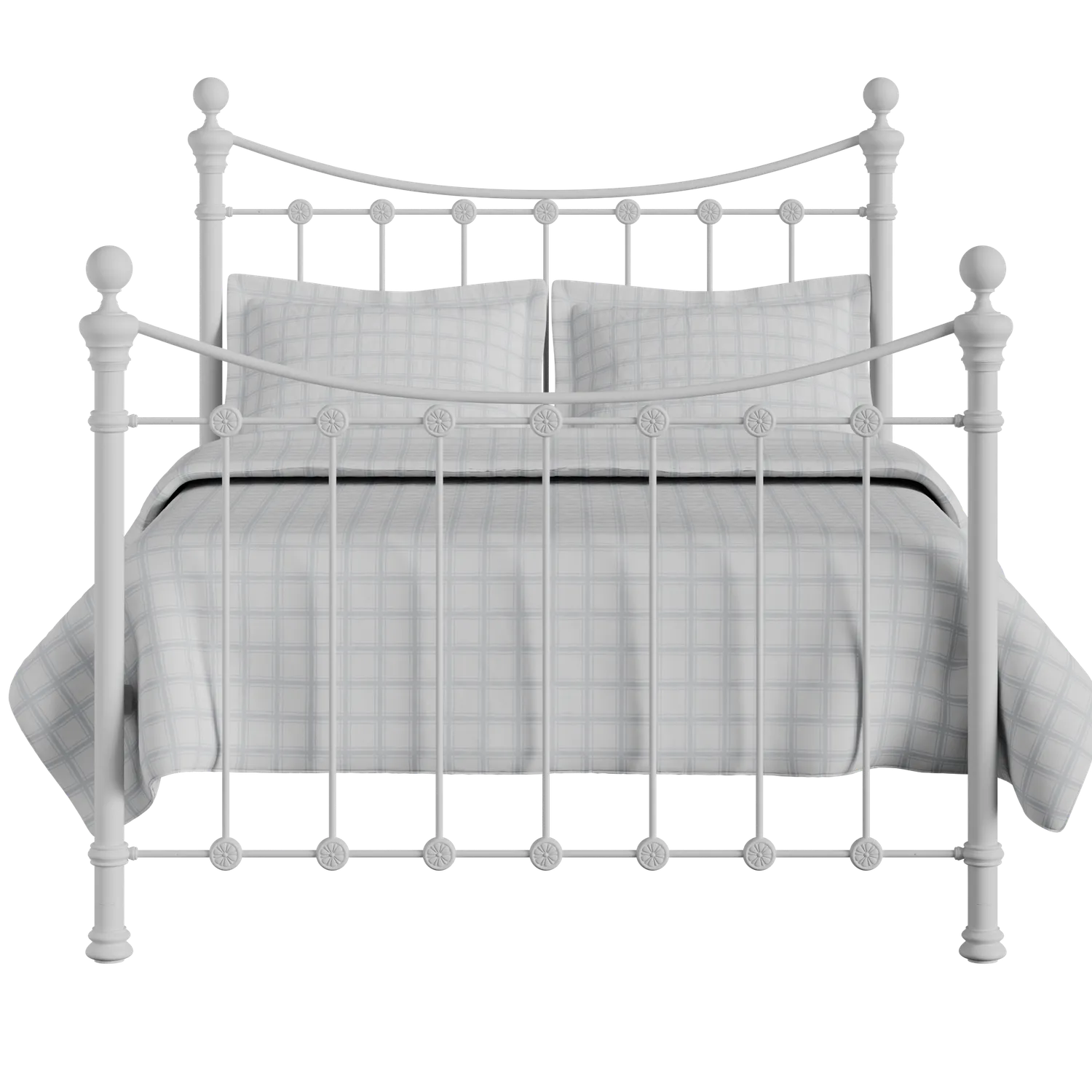 Selkirk Solo iron/metal bed in white