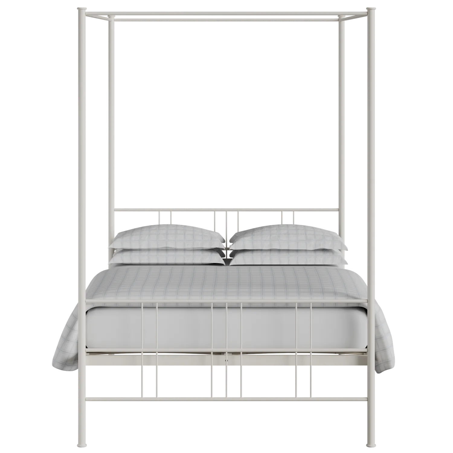 Toulon iron/metal bed in ivory