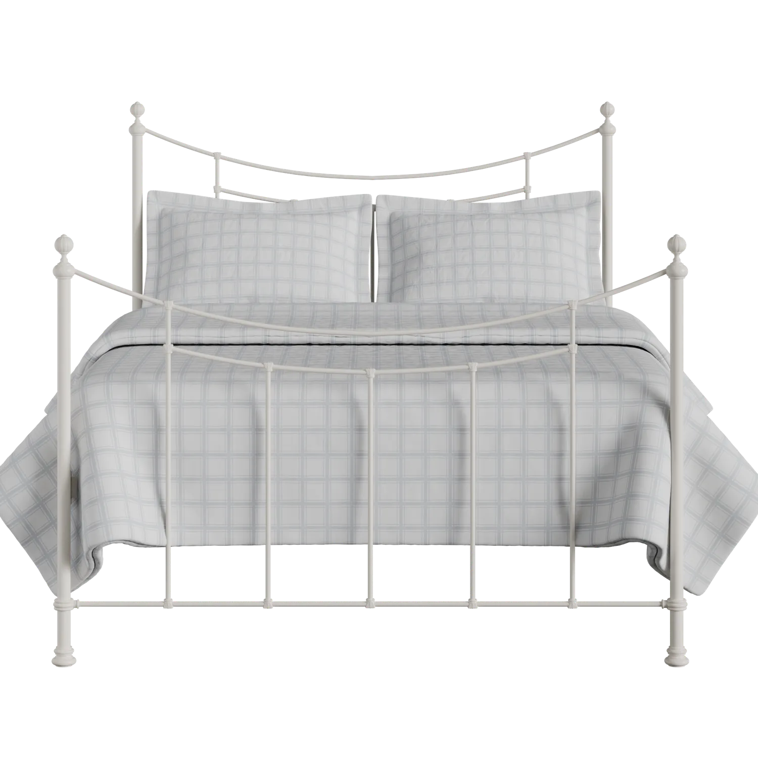 Winchester iron/metal bed in ivory