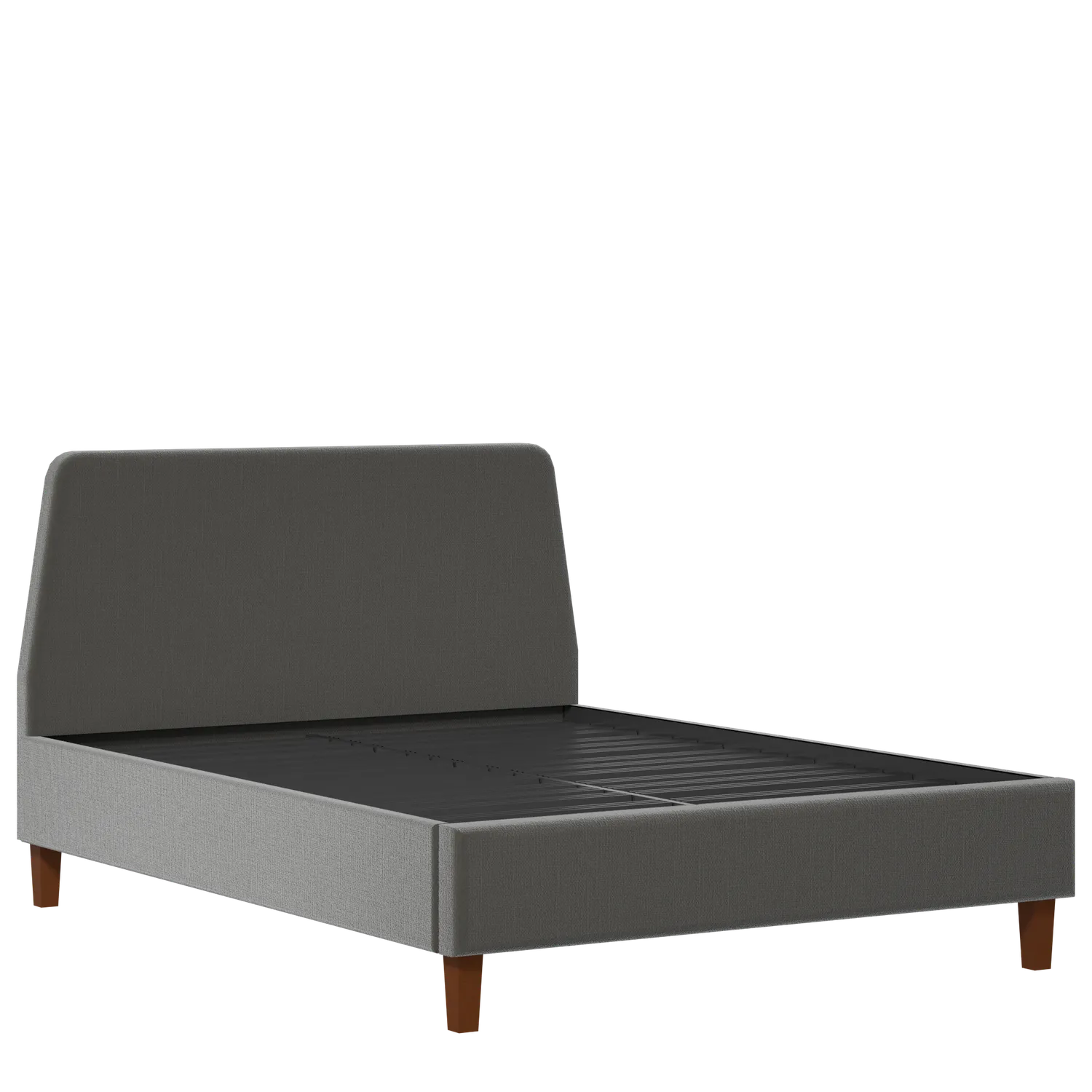 Hanwell Slim upholstered bed in iron fabric
