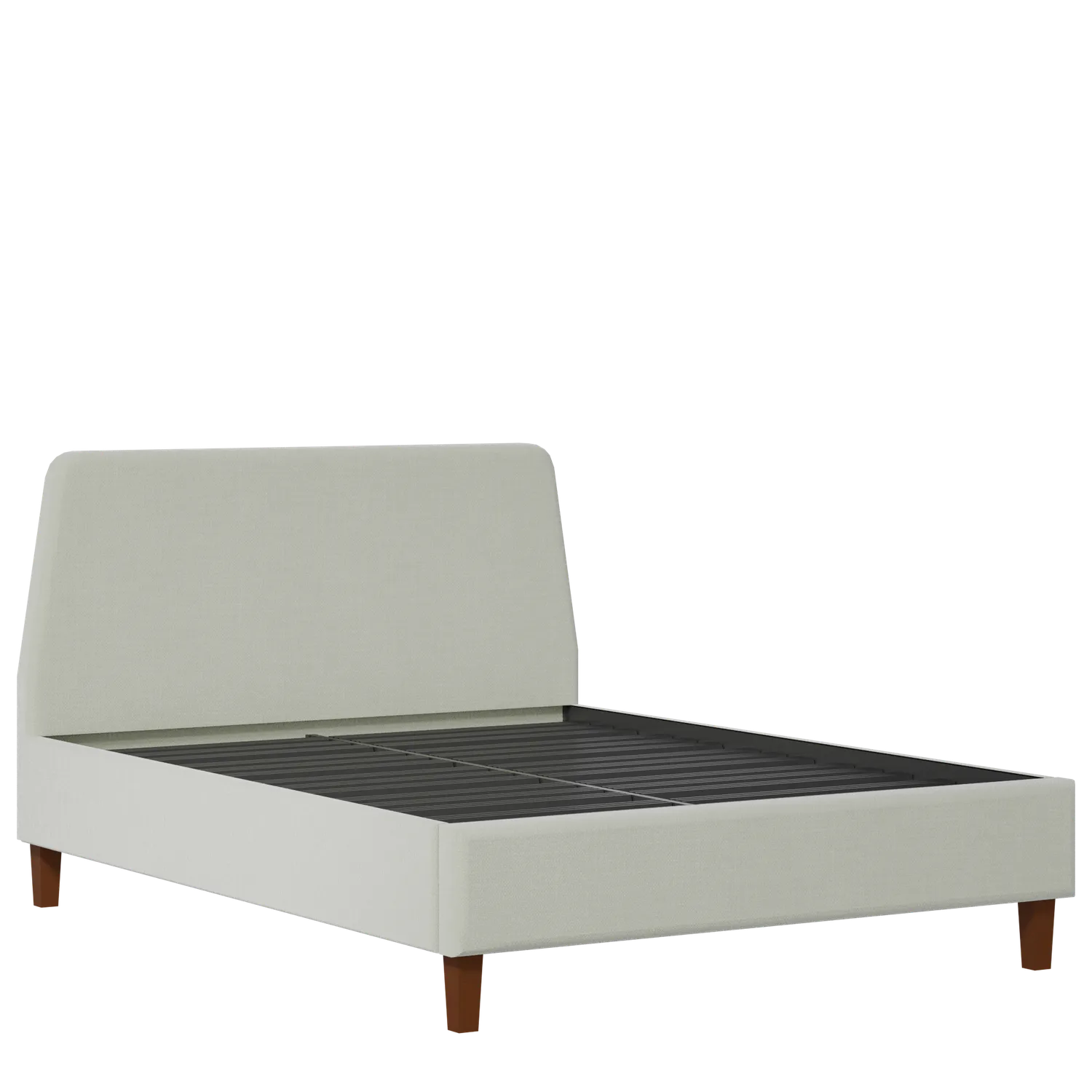 Hanwell Slim upholstered bed in mineral fabric