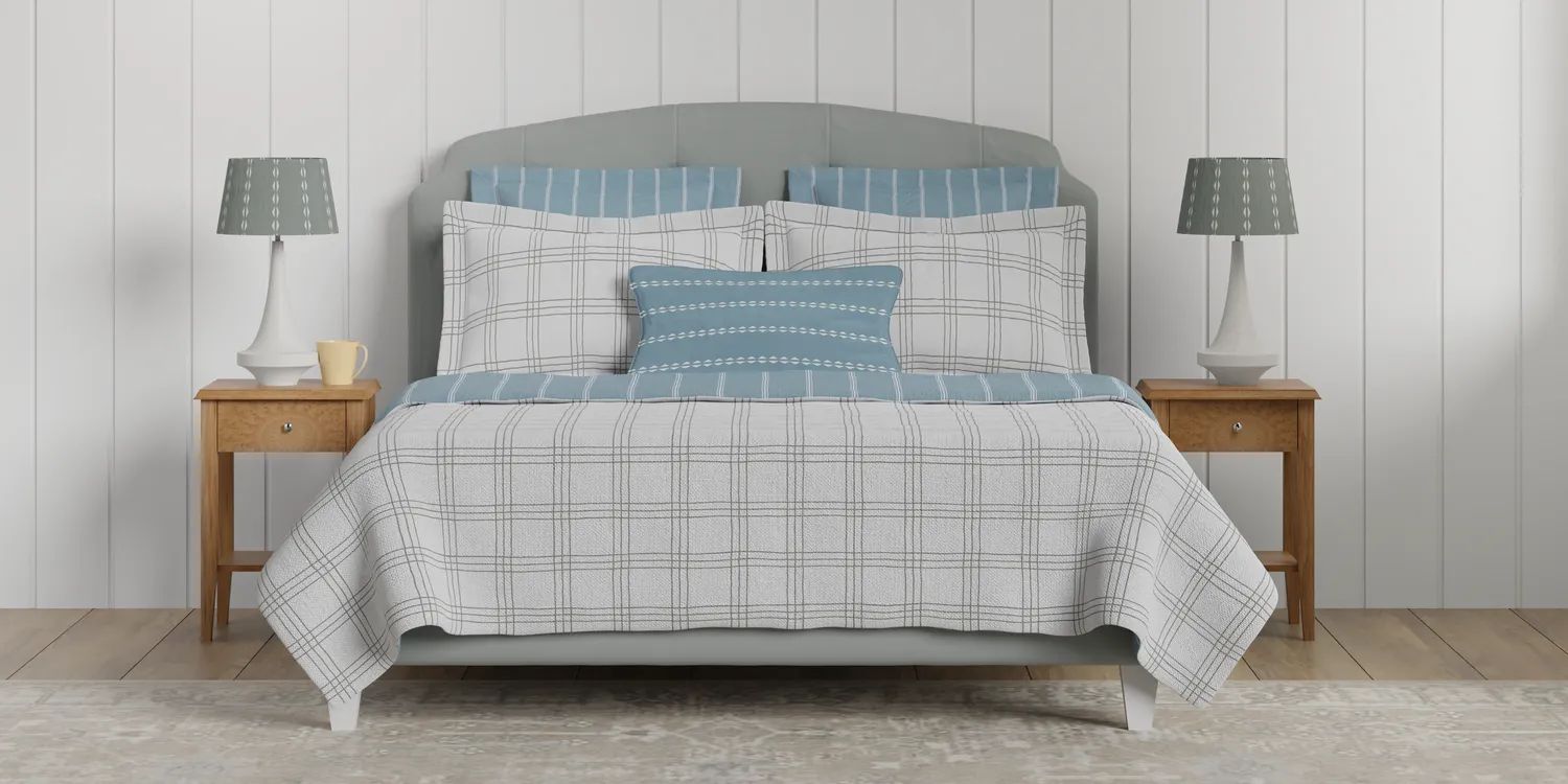 Grey Upholstered Beds & Grey Fabric Bed Frames - Original Bed Co - UK