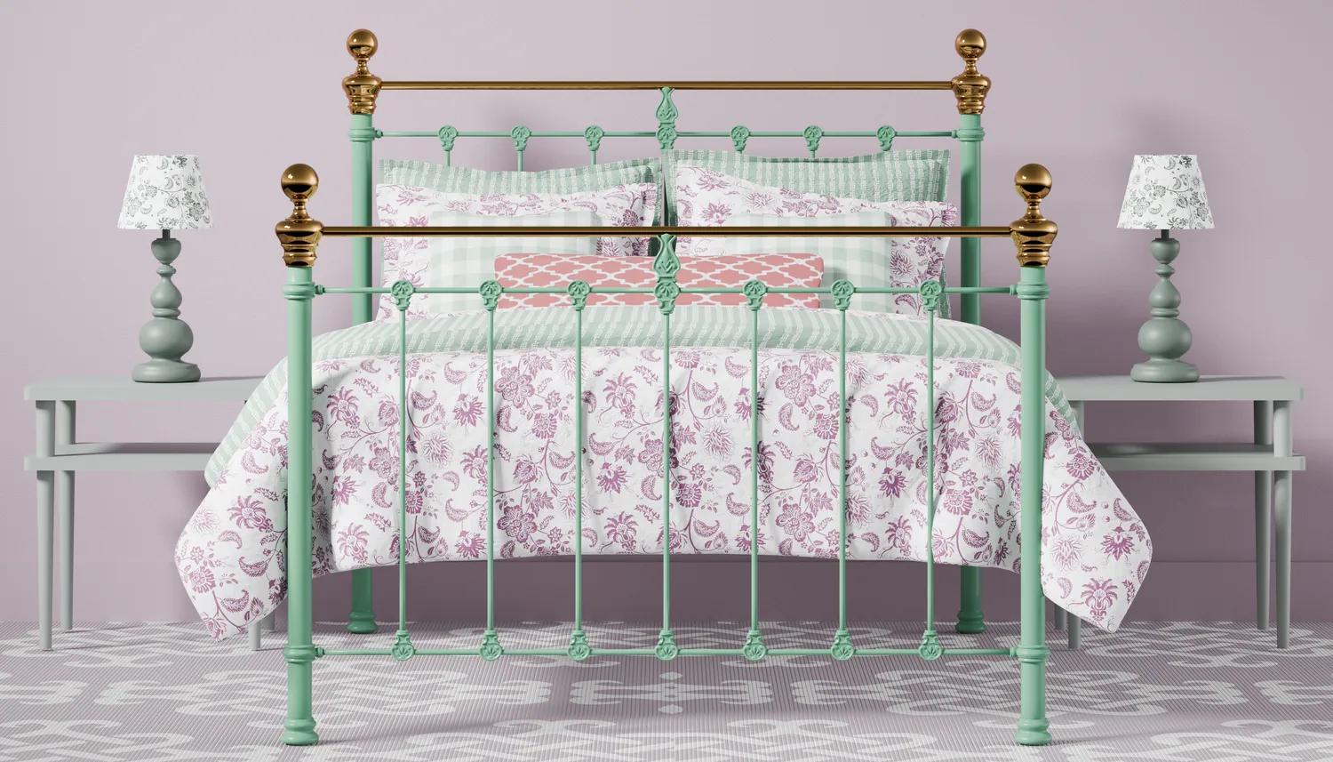 Metal beds and iron bed frames by The Original Bed Co