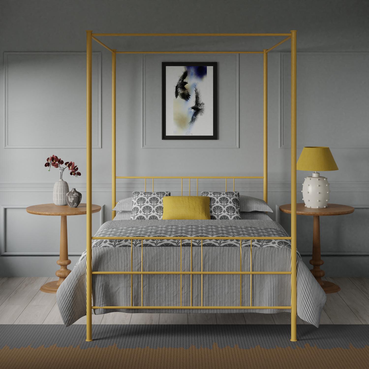 Toulon iron bed - Image yellow