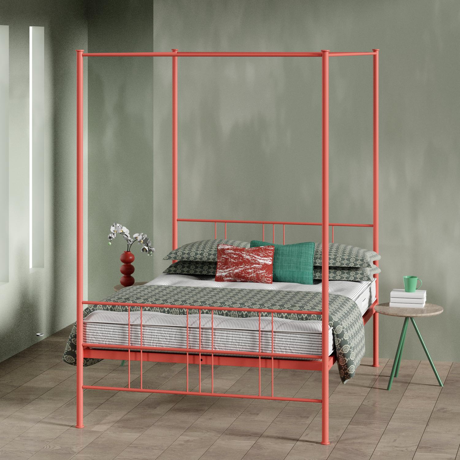 Mattress - Toulon bed frame in red