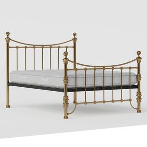 Arran brass bed with Juno mattress - Thumbnail
