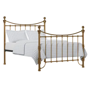 Arran brass bed with Juno mattress - Thumbnail