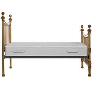 Arran brass bed with Juno mattress - Thumbnail