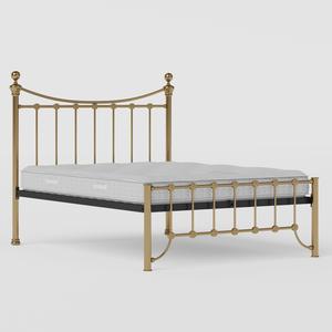 Arran Low Footend brass bed with Juno mattress - Thumbnail