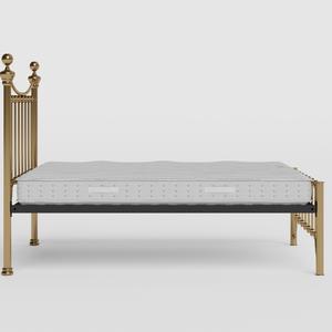 Arran Low Footend brass bed with Juno mattress - Thumbnail