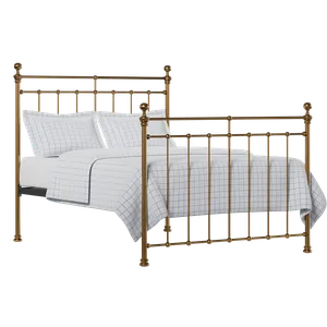 Blyth cama de latón con colchón - Thumbnail
