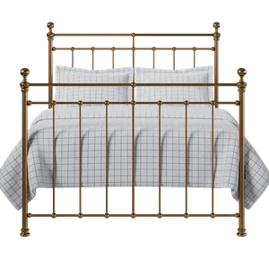 Blyth brass bed with Juno mattress - Thumbnail