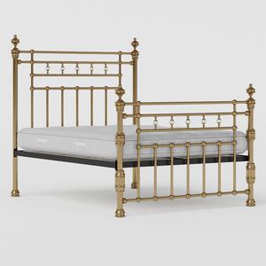 Boyne brass bed with Juno mattress - Thumbnail