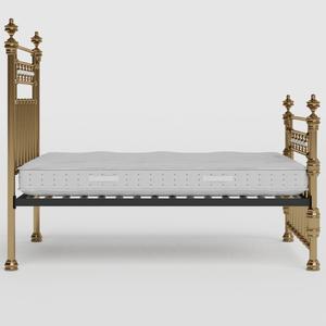 Boyne brass bed with Juno mattress - Thumbnail