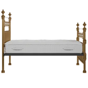 Boyne brass bed with Juno mattress - Thumbnail