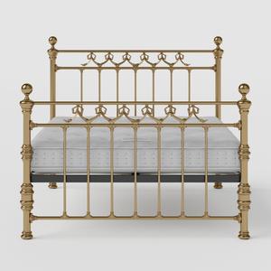 Braemore brass bed with Juno mattress - Thumbnail