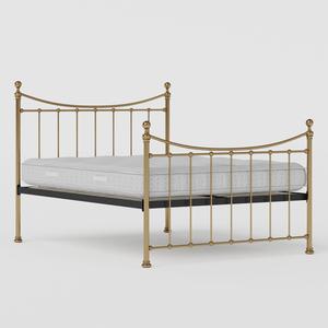 Kendal cama de latón con colchón - Thumbnail