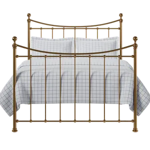 Kendal messing bed met matras - Thumbnail