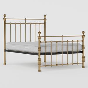 Waterford brass bed with Juno mattress - Thumbnail