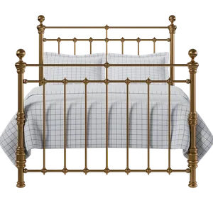Waterford letto in ottone con materasso - Thumbnail