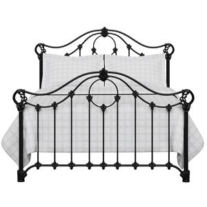 Alva iron/metal bed in black - Thumbnail