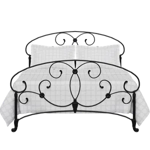 Arigna ijzeren bed in zwart - Thumbnail