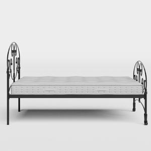 Arigna ijzeren bed in zwart met matras - Thumbnail