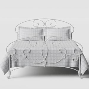 Arigna iron/metal bed in white - Thumbnail