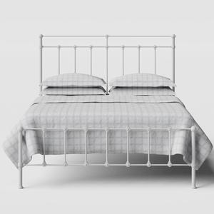 Ashley iron/metal bed in white - Thumbnail