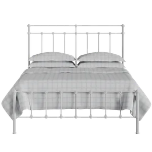 Ashley iron/metal bed in white - Thumbnail