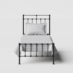 Ashley iron/metal single bed in black - Thumbnail