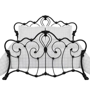 Athalone iron/metal bed in black - Thumbnail