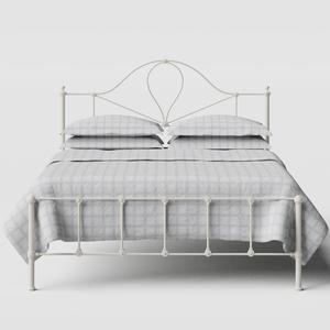 Athena iron/metal bed in ivory - Thumbnail