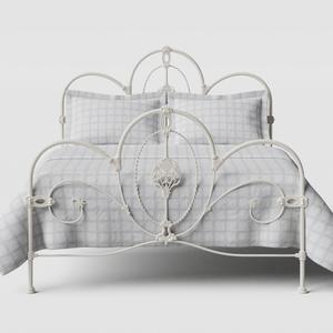 Ballina iron/metal bed in ivory - Thumbnail