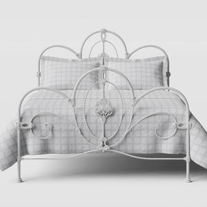 Ballina iron/metal bed in white - Thumbnail