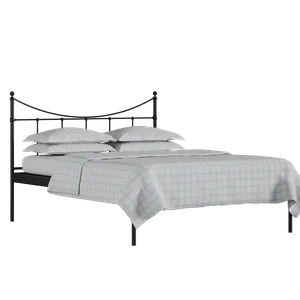 Camden iron/metal bed in black with Juno mattress - Thumbnail