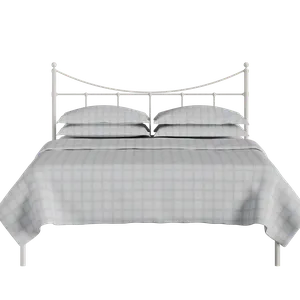 Camden iron/metal bed in ivory - Thumbnail