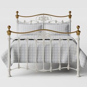 Camolin iron/metal bed in ivory - Thumbnail