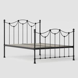 Carie iron/metal bed in black - Thumbnail