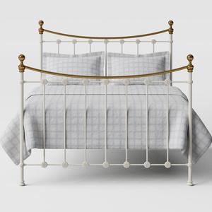 Carrick iron/metal bed in ivory - Thumbnail