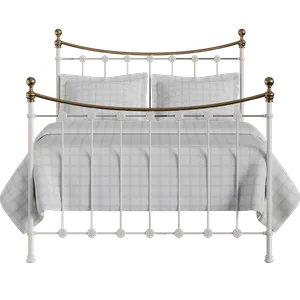 Carrick iron/metal bed in ivory - Thumbnail