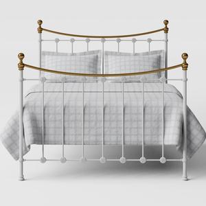 Carrick iron/metal bed in white - Thumbnail