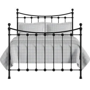 Carrick Solo iron/metal bed in black - Thumbnail