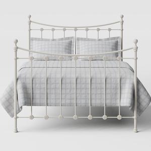Carrick Solo iron/metal bed in ivory - Thumbnail