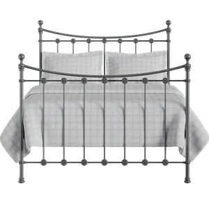 Carrick Solo iron/metal bed in pewter - Thumbnail