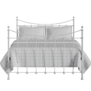 Chatsworth iron/metal bed in white - Thumbnail