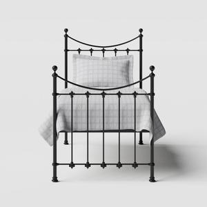 Chatsworth cama individual de metal en negro - Thumbnail