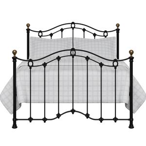 Clarina cama de metal en negro - Thumbnail
